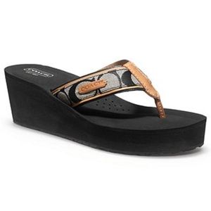 Coach sandals